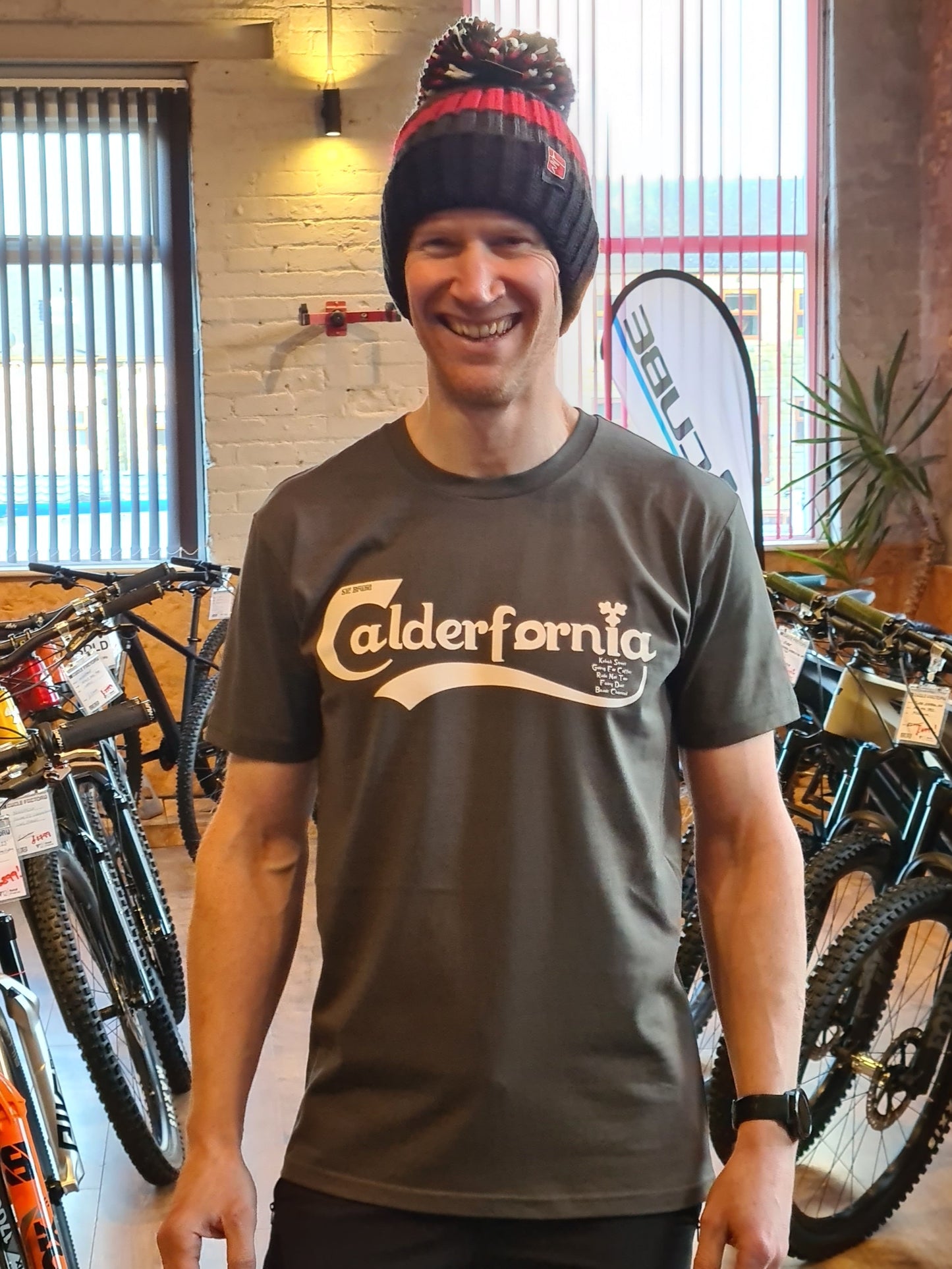 Calderfornia 'If Carlsberg did...' Tee - Staple Grey