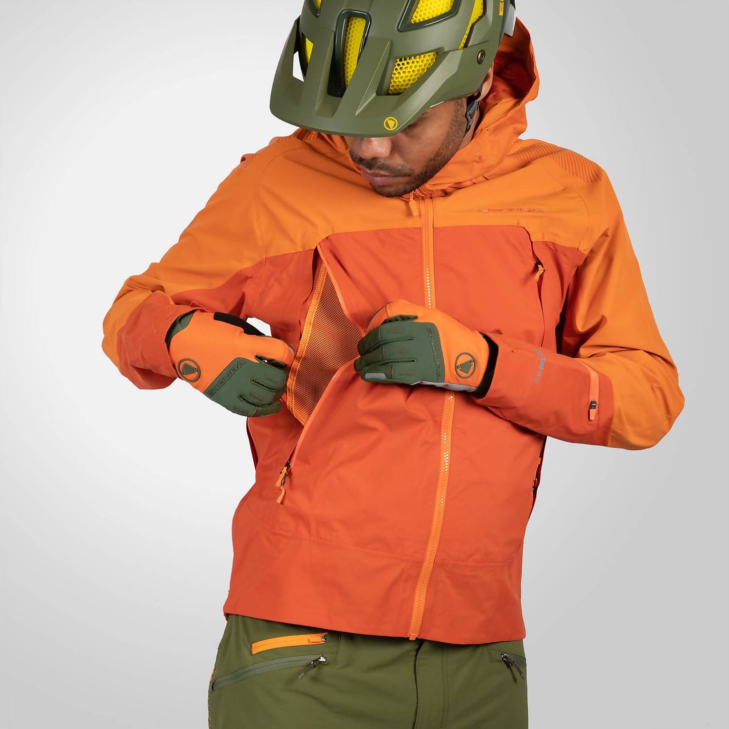 ENDURA MT500 WATERPROOF JACKET II - HARVEST