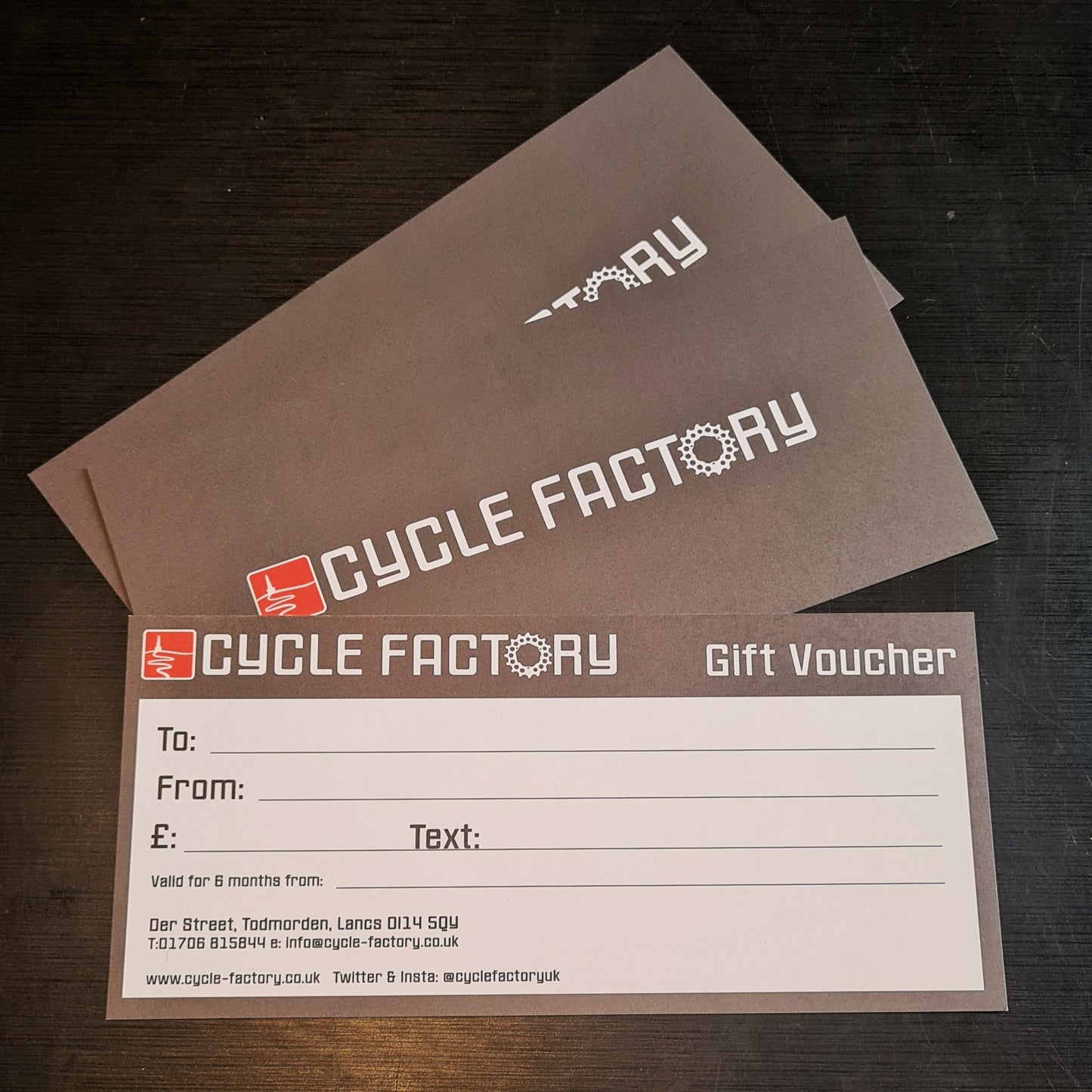 Cycle Factory Voucher