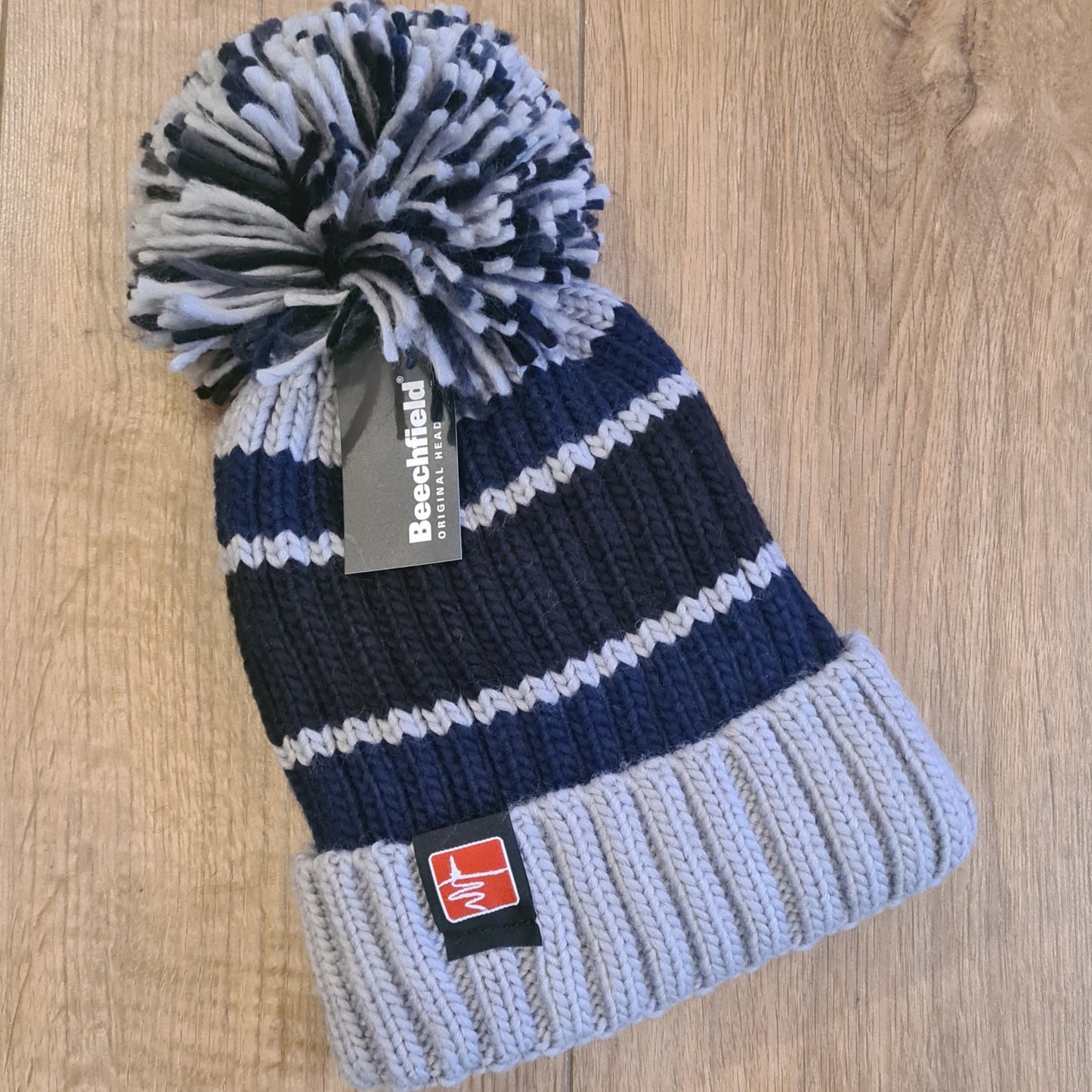 Cycle Factory Bobble Hat - Blue
