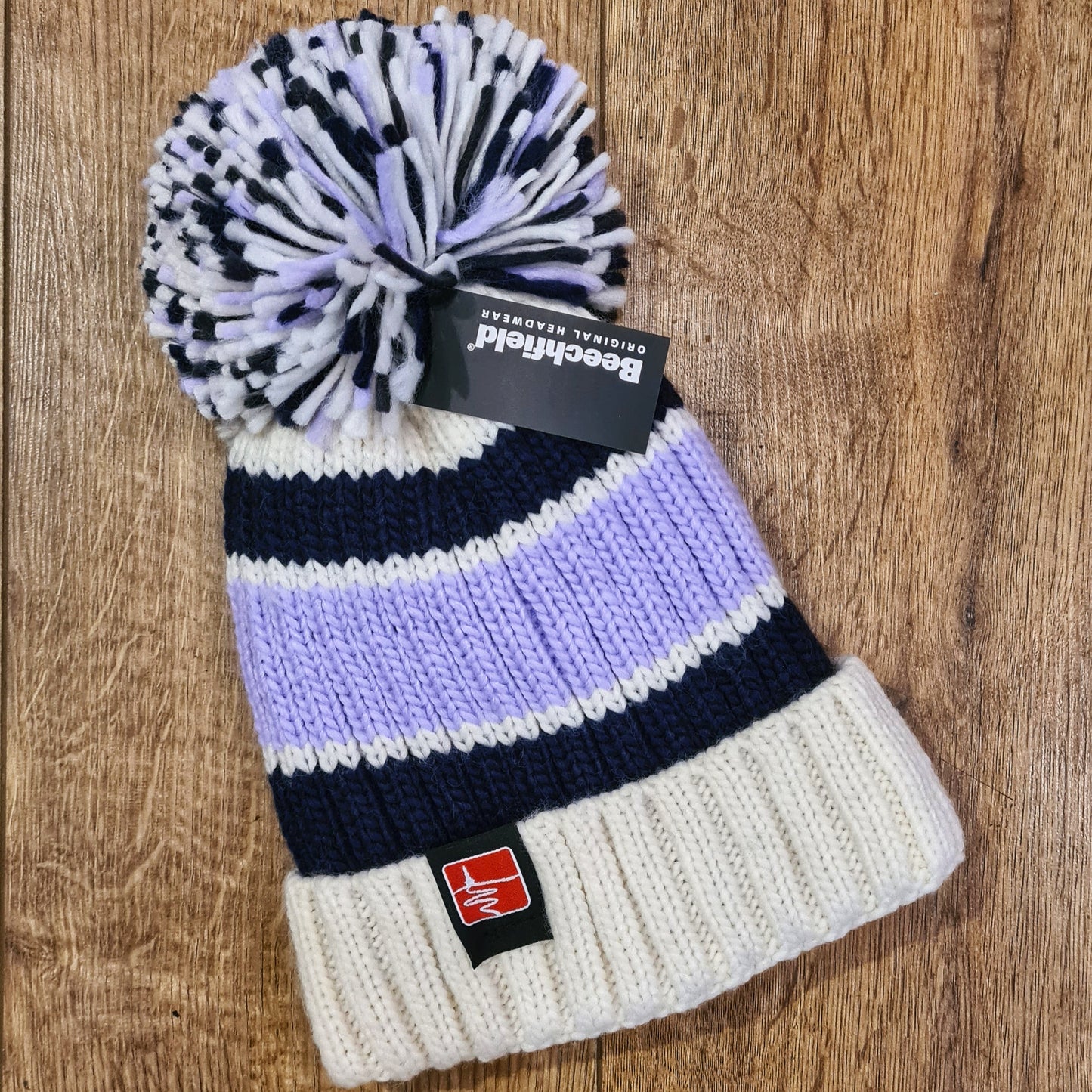 Cycle Factory Bobble Hat - Lilac