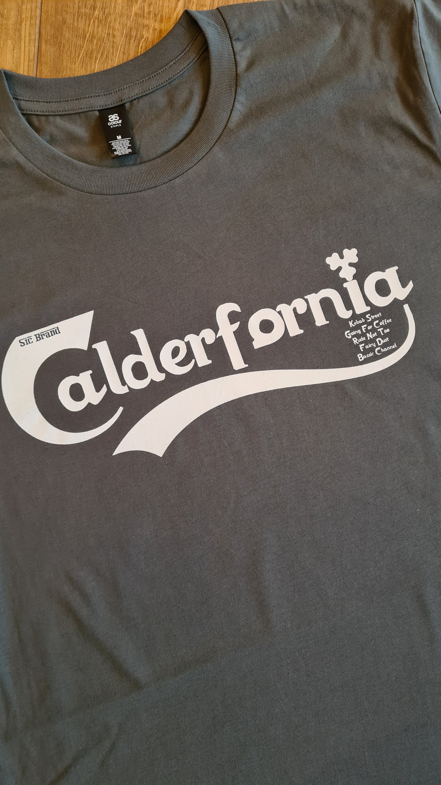 Calderfornia 'If Carlsberg did...' Tee - Staple Grey