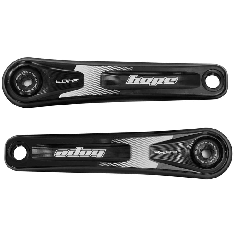 HOPE EBIKE CRANKS - BOSCH STD OFFSET - 155MM BLACK